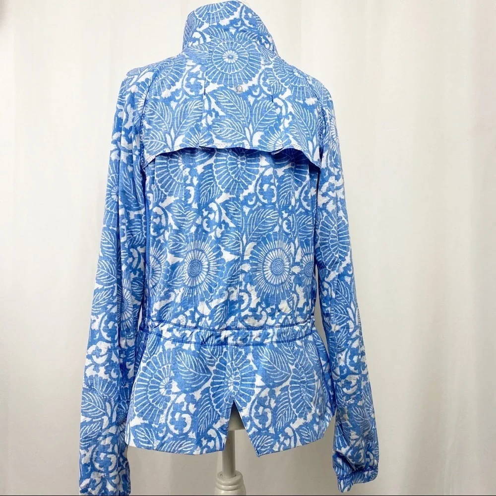 LULULEMON Run Travel To Track Jacket Beachy Floral